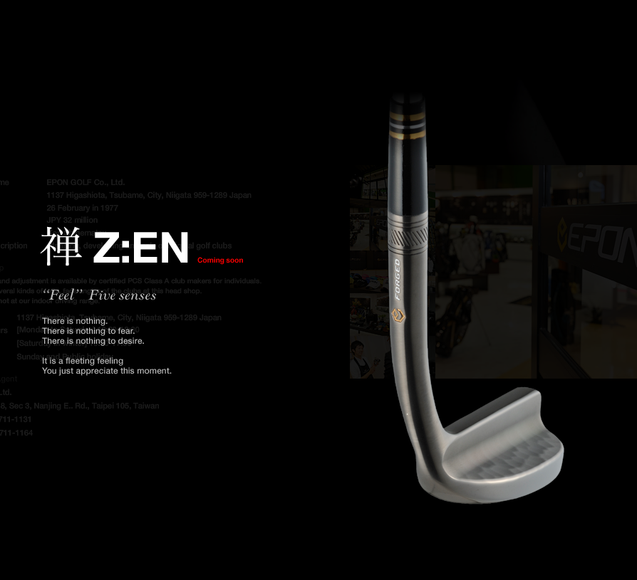 New Epon "Zen" Putter - Straight from website - Japanese Golf Clubs -  Japanese Golf Clubs at Golf To Impress